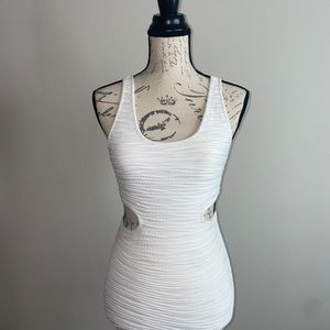 COPY - Mini white stretchy dress